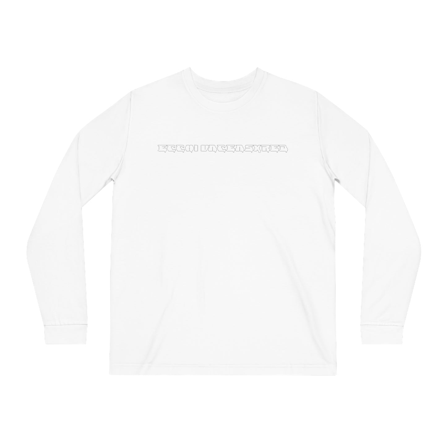 Ecchi Ascii Uncensxred • Long Sleeve T-Shirt • Print