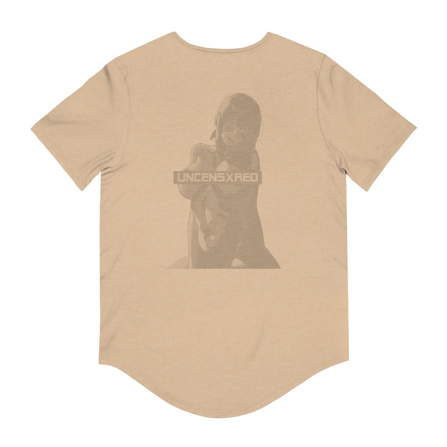 Ecchi Ascii Uncensxred • Hem T-Shirt • Print