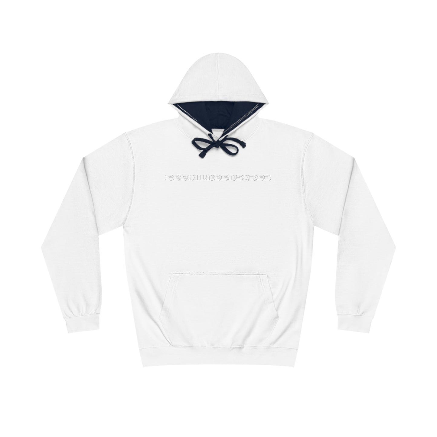 Ecchi Ascii Uncensxred • Varsity Hoodie • Print