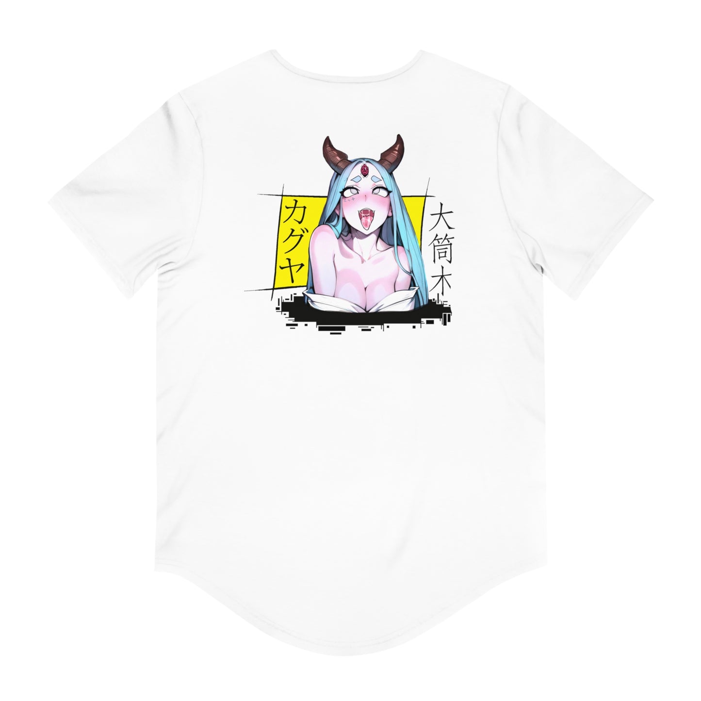 Kaguya Otsutsuki Ahegao • Hem T-Shirt • Print
