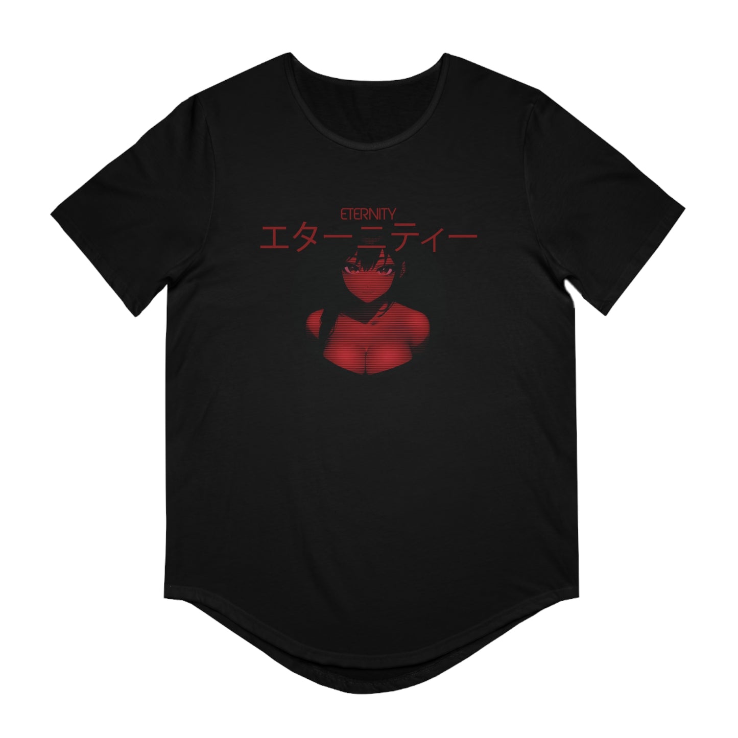 Eternity • Curved Hem Tee • Print
