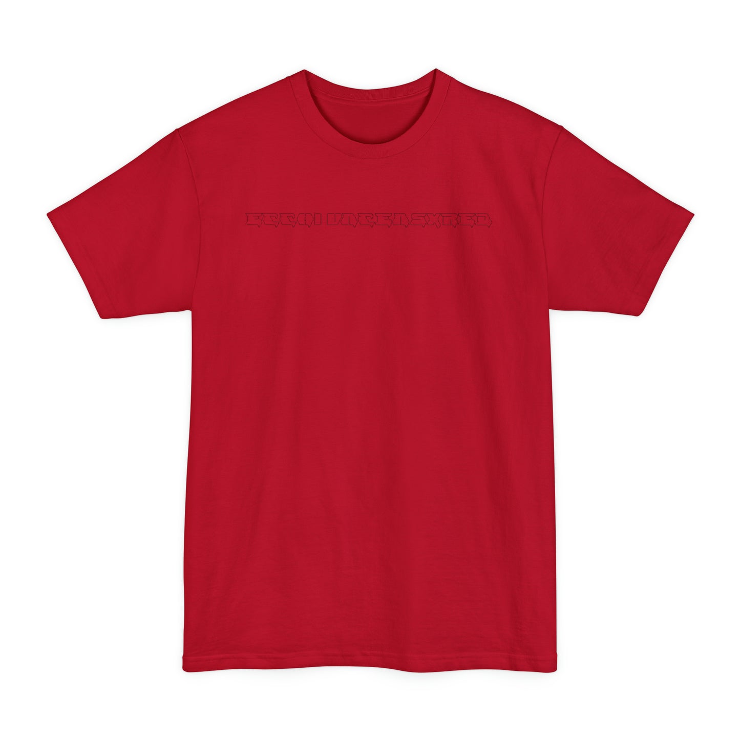 Ecchi Ascii Uncensxred • Tall T-Shirt • Print