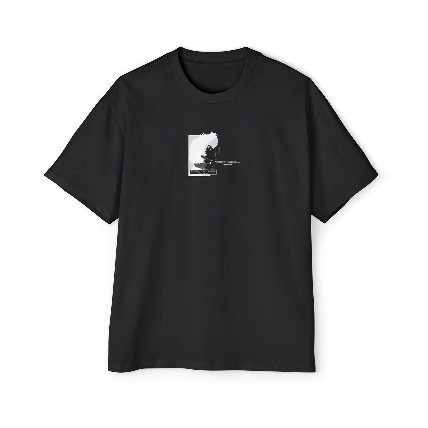 Spike Whatever Happens, Happens • Oversized T-Shirt • Print
