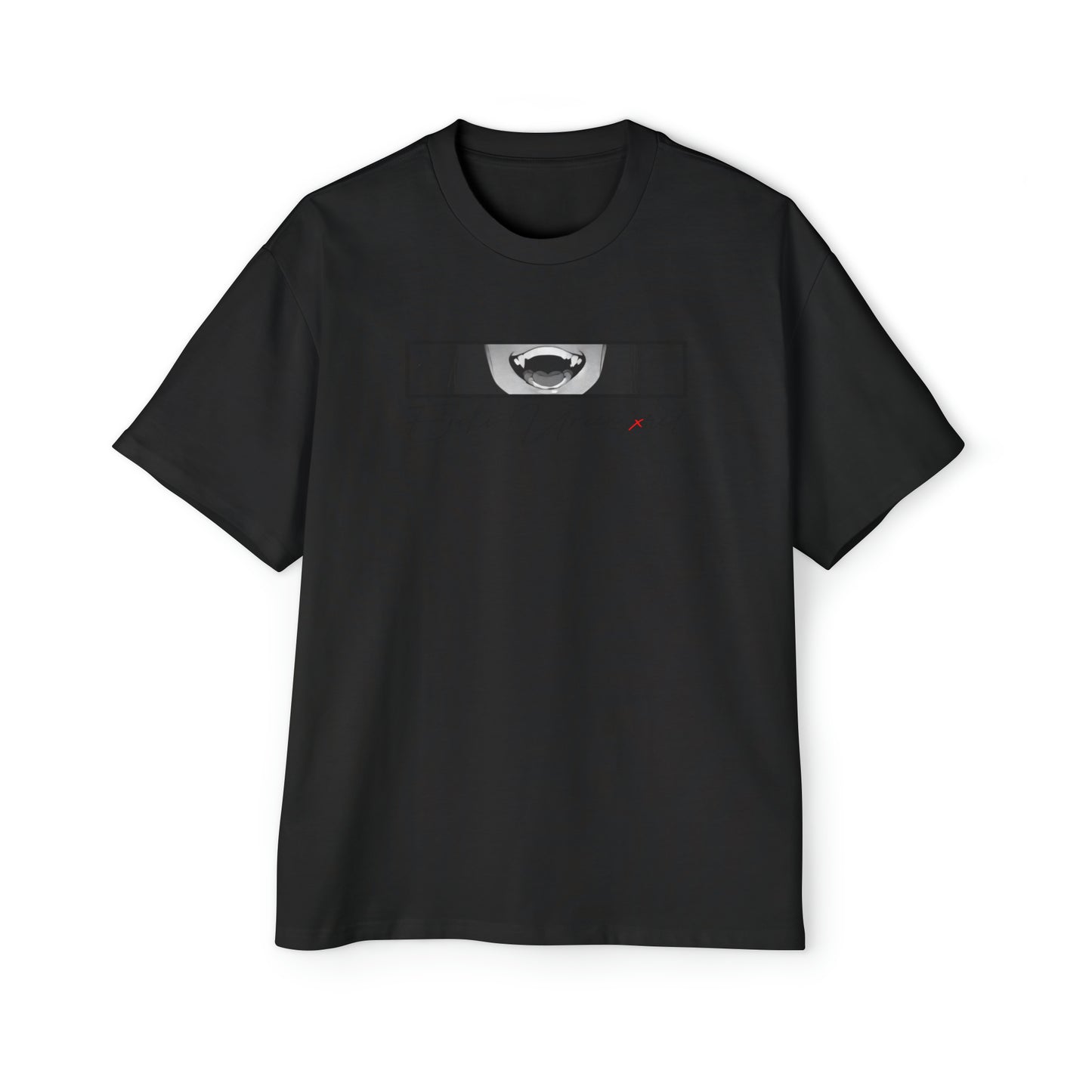 Creepy Ahegao • Over Sized T-Shirt • Print