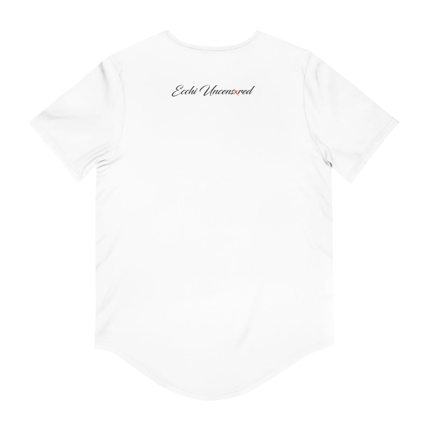 Sensitive Content • Curved Hem Tee • Print