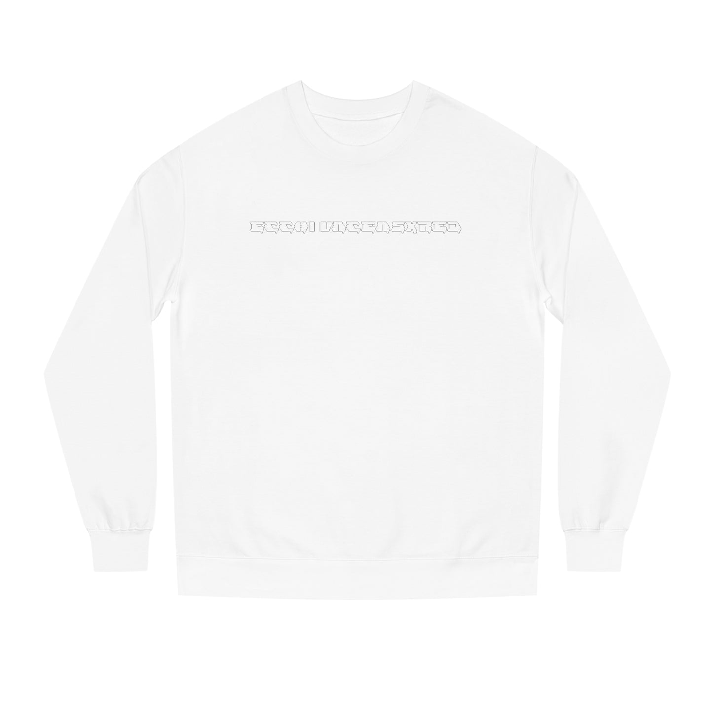 Ecchi Ascii Uncensxred • Crew Neck Sweatshirt • Print