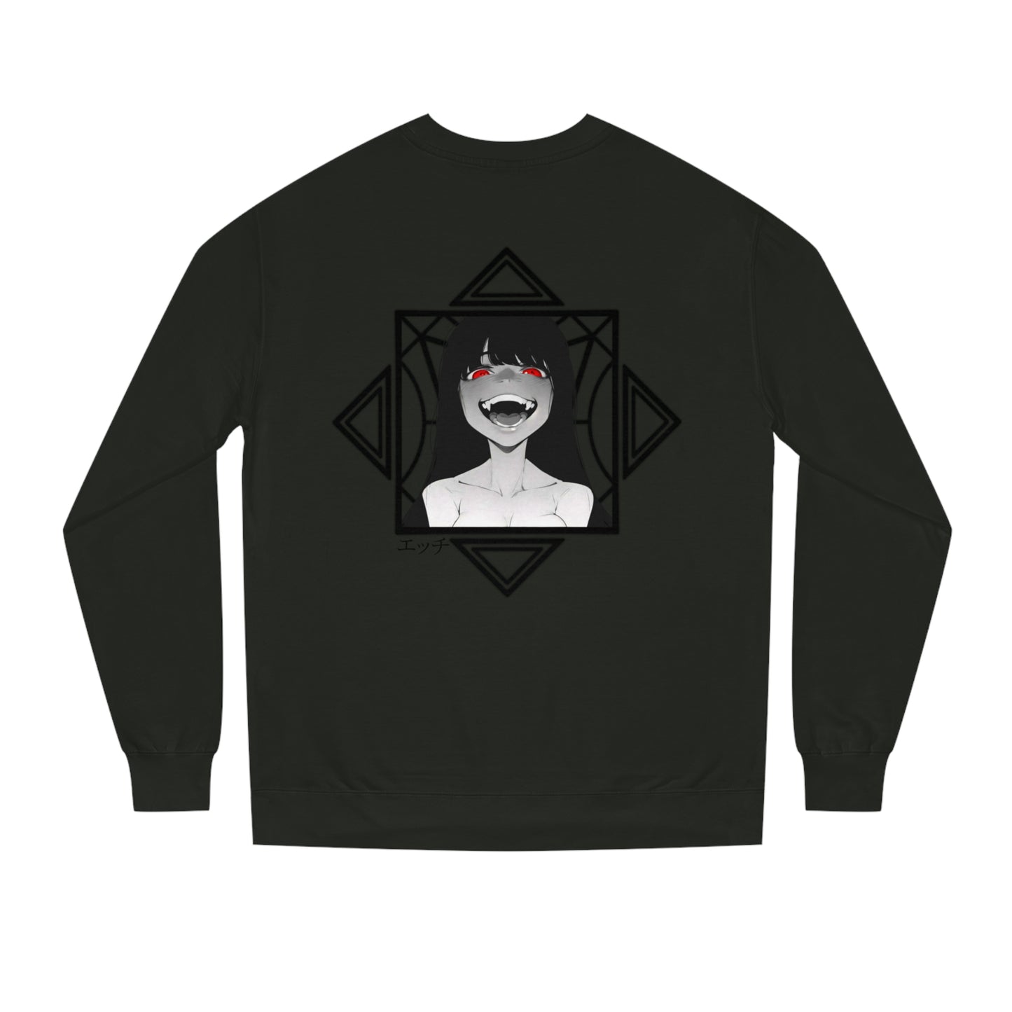 Creepy Ahegao • Crew Neck Sweatshirt • Print