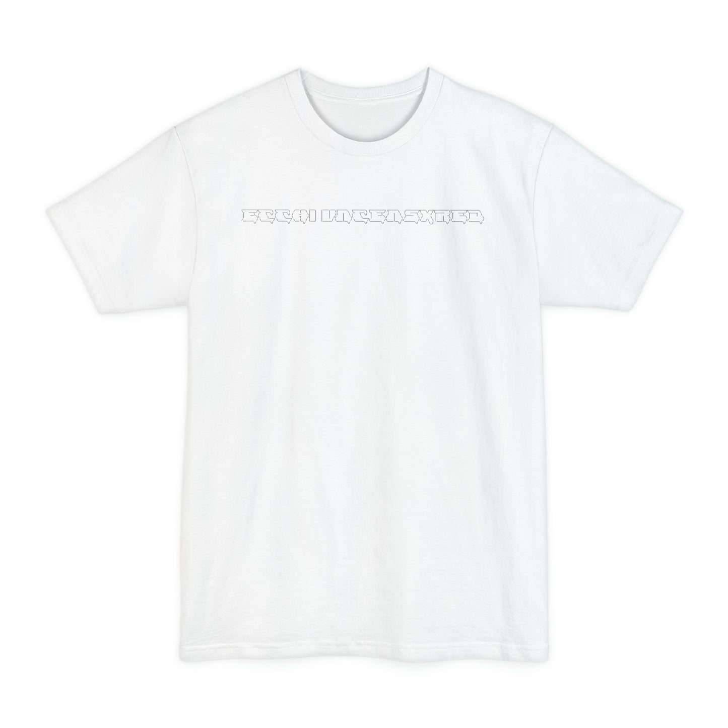 Ecchi Ascii Uncensxred • Tall T-Shirt • Print