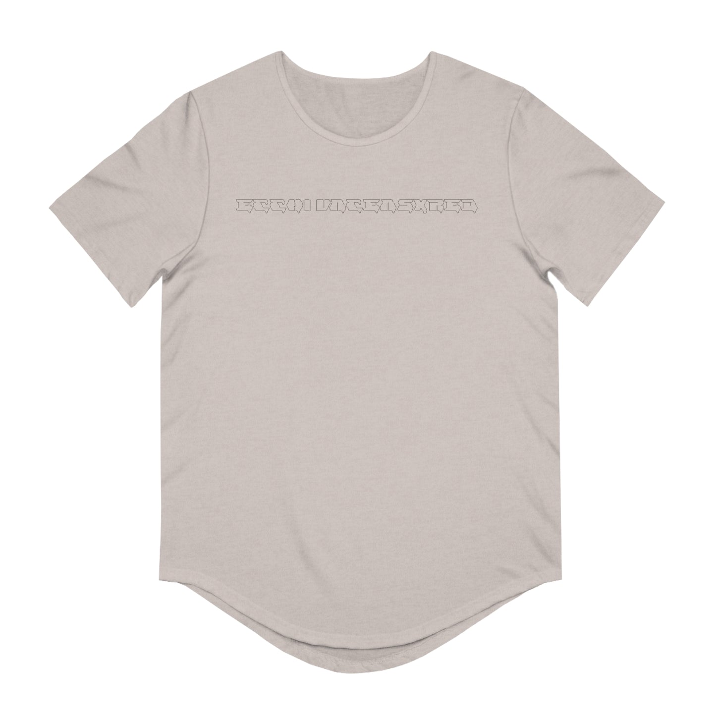 Ecchi Ascii Uncensxred • Hem T-Shirt • Print