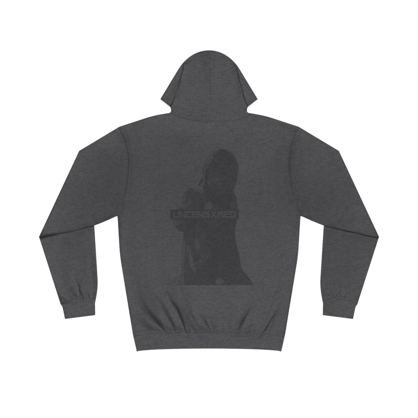 Ecchi Ascii Uncensxred • Varsity Hoodie • Print