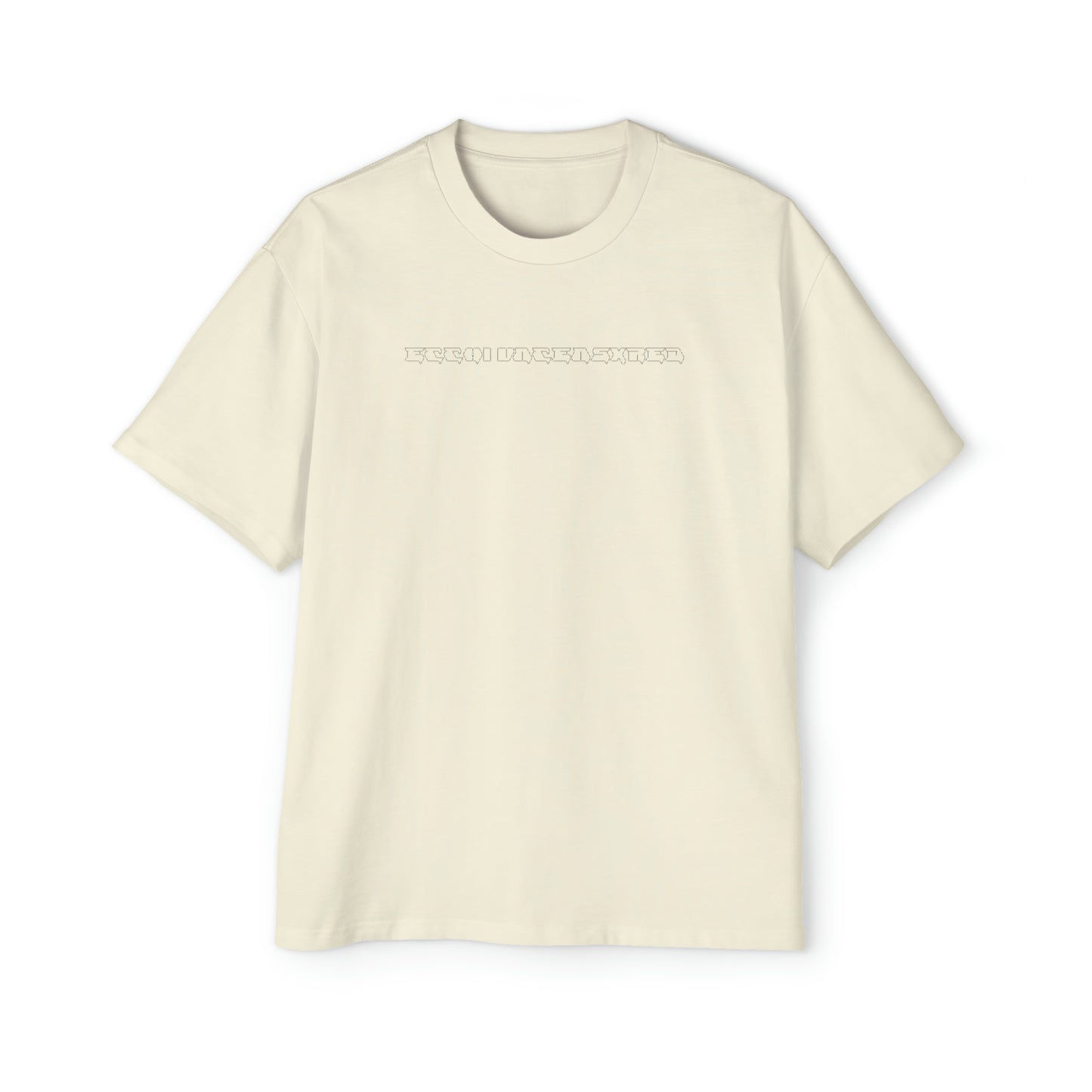 Ecchi Ascii Uncensxred • Oversized T-Shirt • Print