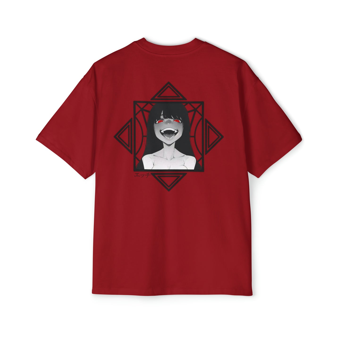 Creepy Ahegao • Over Sized T-Shirt • Print