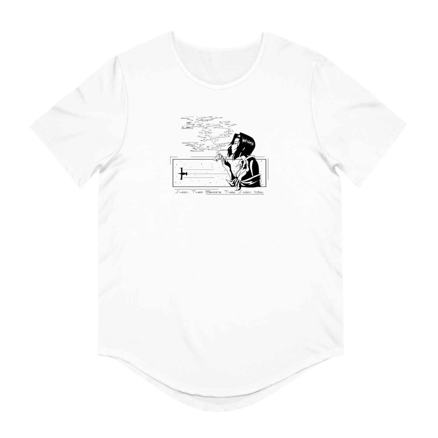 Faye Valentine Shoot • Hem T-Shirt • Print