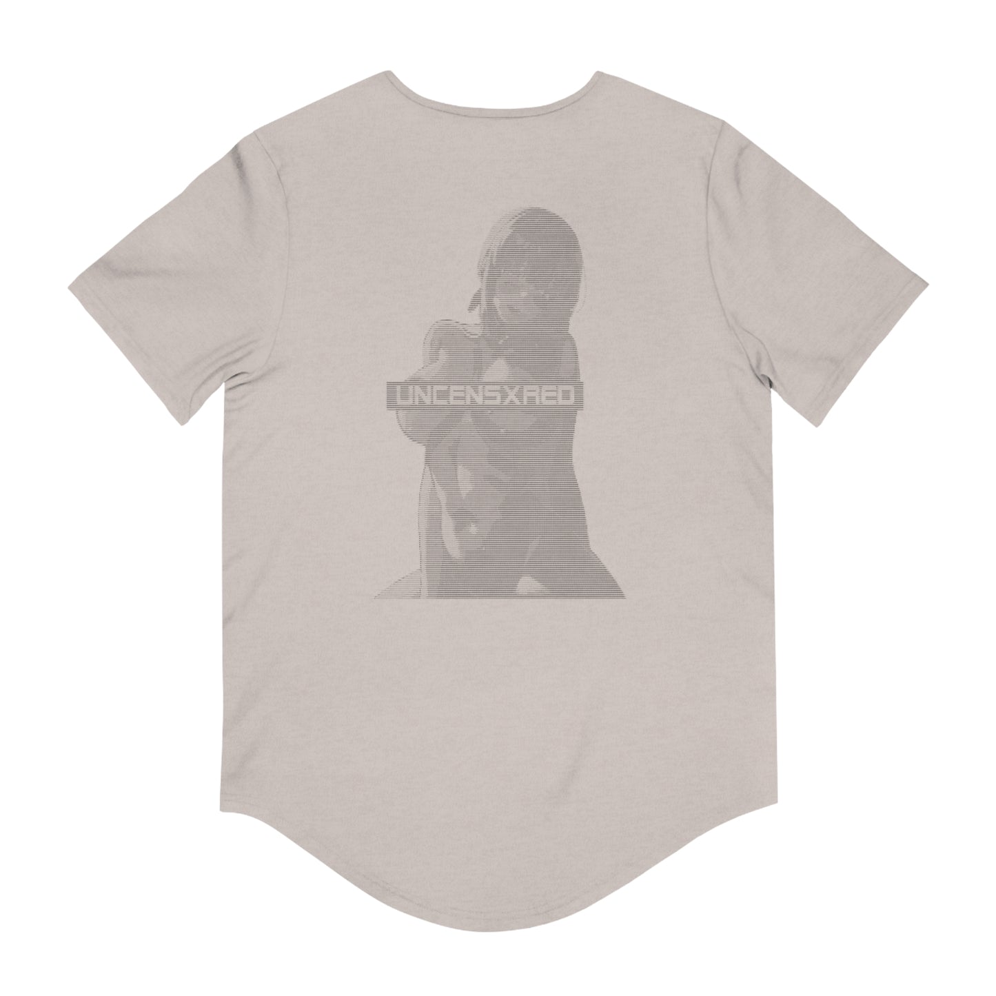 Ecchi Ascii Uncensxred • Hem T-Shirt • Print