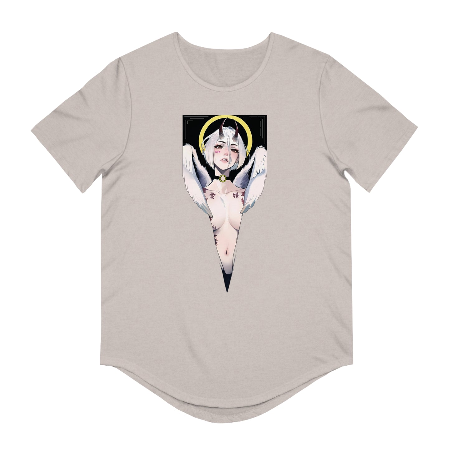 Nephilim • Curved Hem Tee • Print
