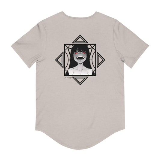Creepy Ahegao • Hem T- Shirt • Print